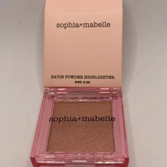 SOPHIA + MABELLE Satin Powder Highlighter Peach Sangria - Picture 3 of 3